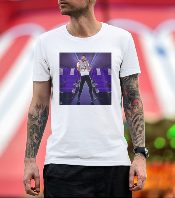 Premium T-Shirt: Kirko And The Vikings Airplane T-Shirt Kirko And The Vikings Airplane T-Shirt