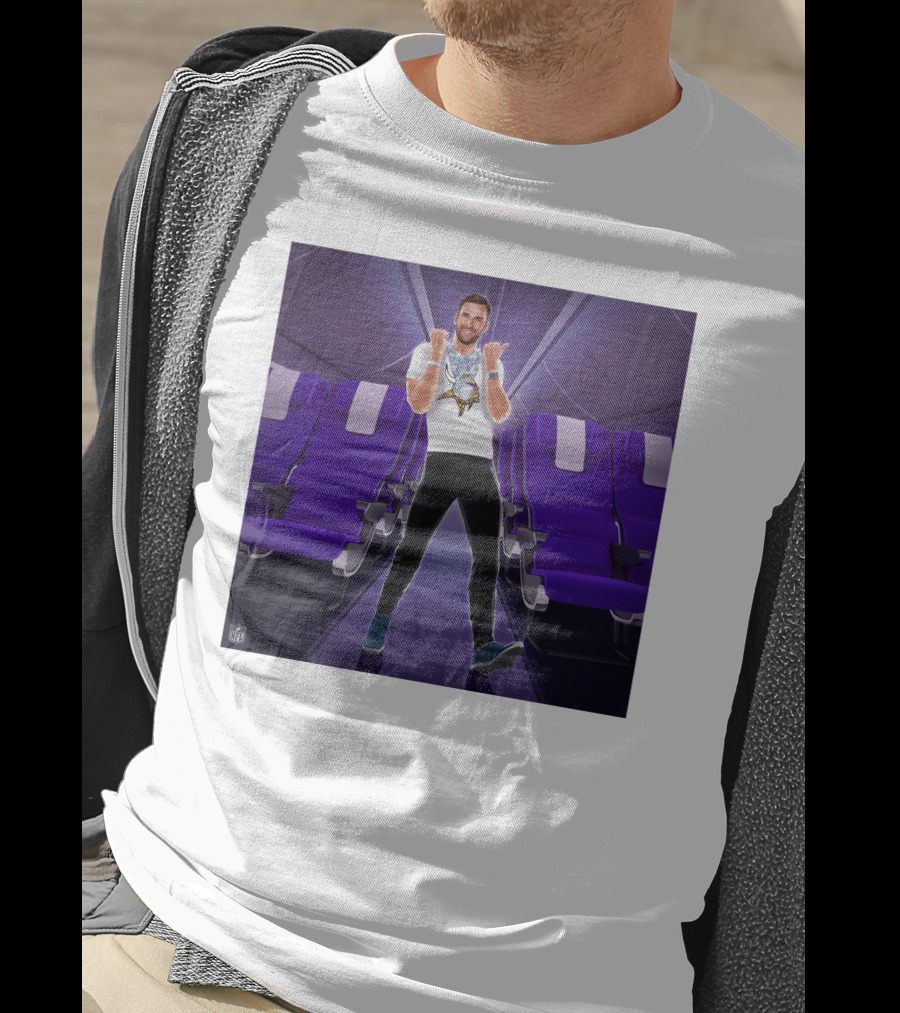 Kirko And The Vikings Airplane T-Shirt