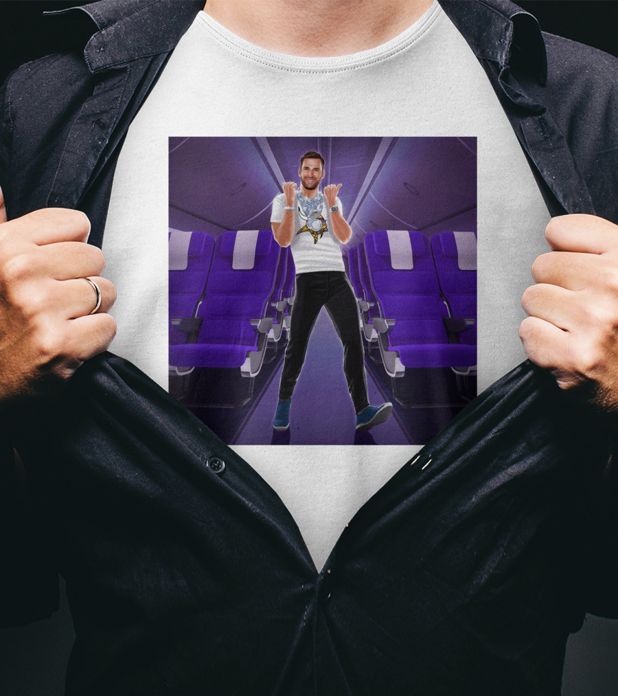 Kirko And The Vikings Airplane T-Shirt