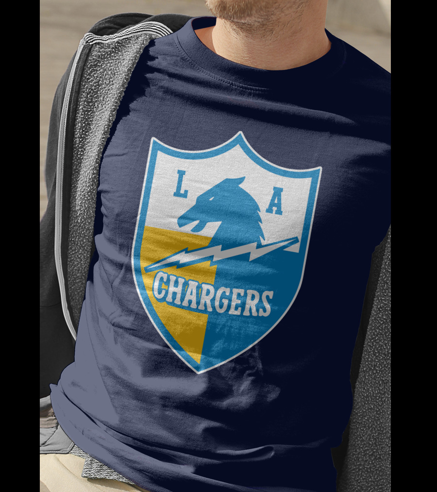 Los Angeles Chargers LA Shield Chargers Vintage T-Shirt