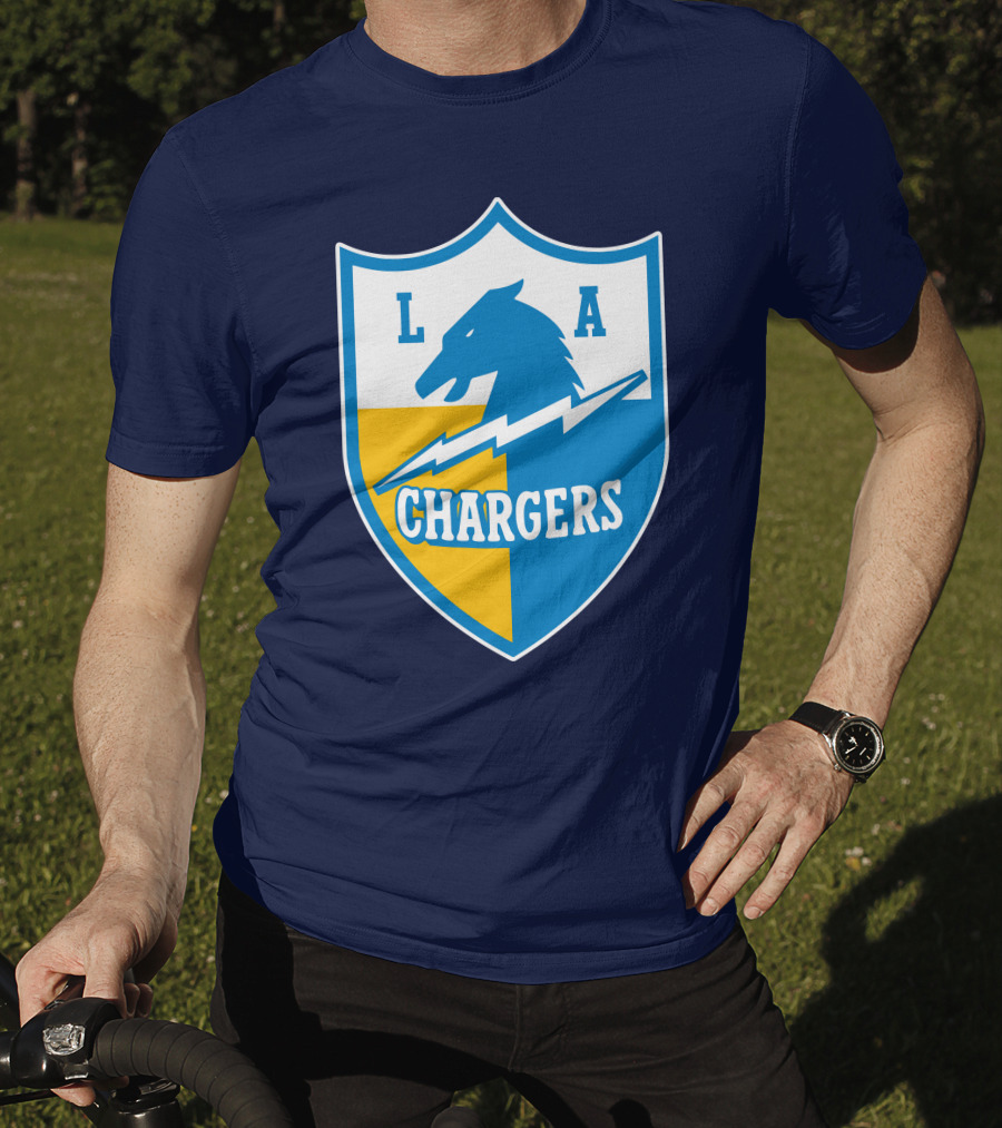 Los Angeles Chargers LA Shield Chargers Vintage T-Shirt