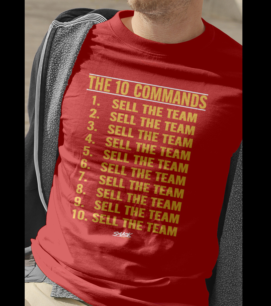 The 10 Commands Sell The Team Smack T-Shirt