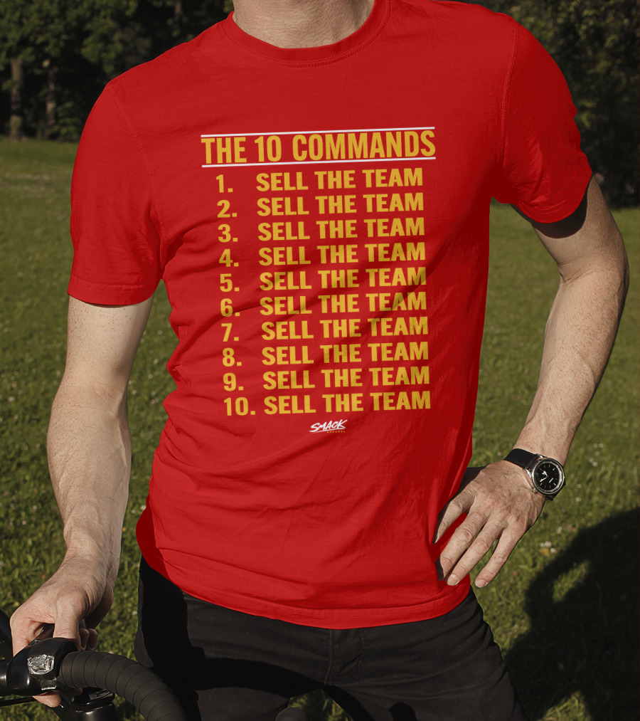 The 10 Commands Sell The Team Smack T-Shirt