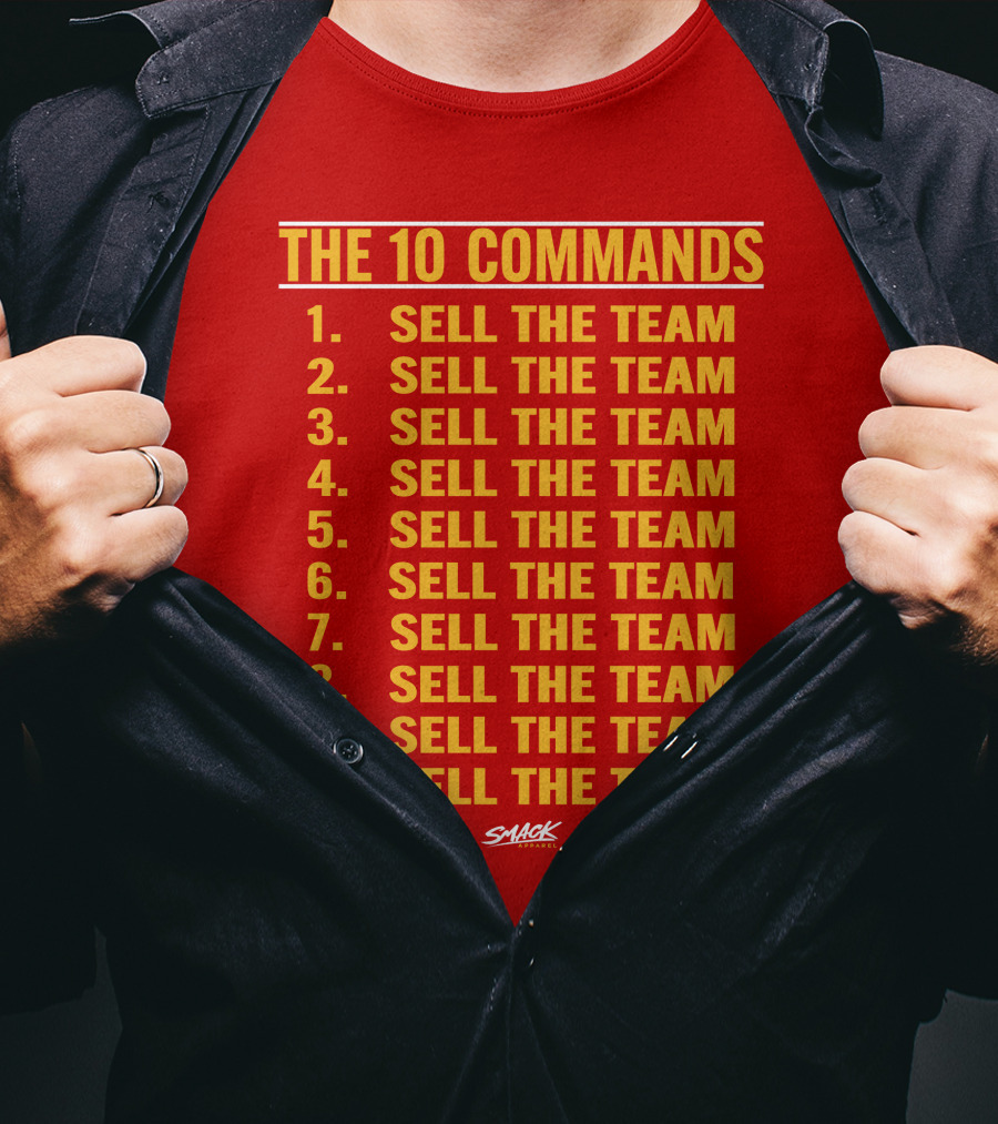 The 10 Commands Sell The Team Smack T-Shirt