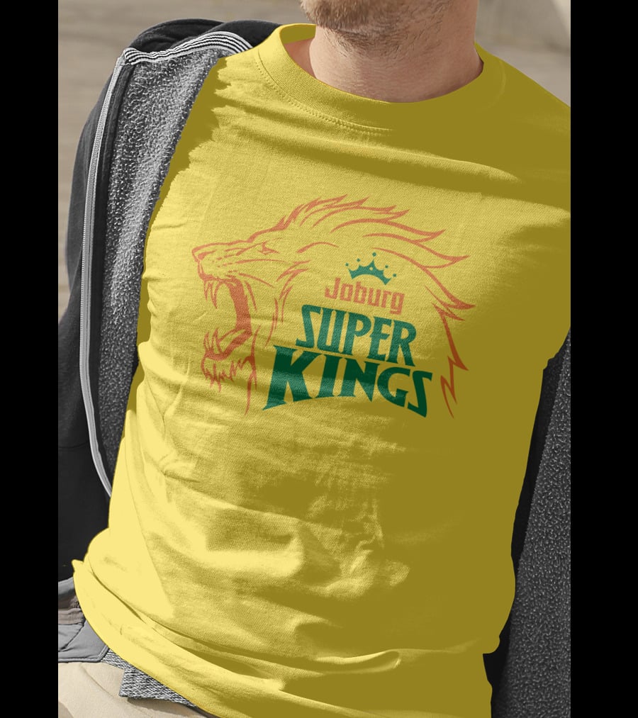 Joburg Super Kings Roaring Lion Emblem T-Shirt