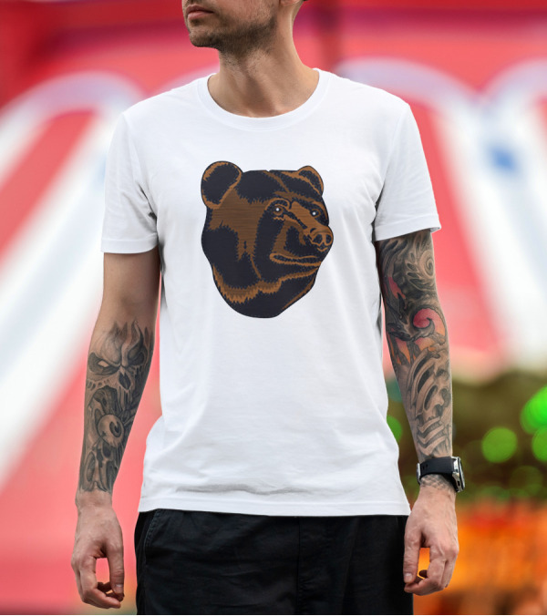 Premium T-Shirt: Bruins Special Edition Authentic Pro Bear Face T-Shirt Bruins Special Edition Authentic Pro Bear Face T-Shirt