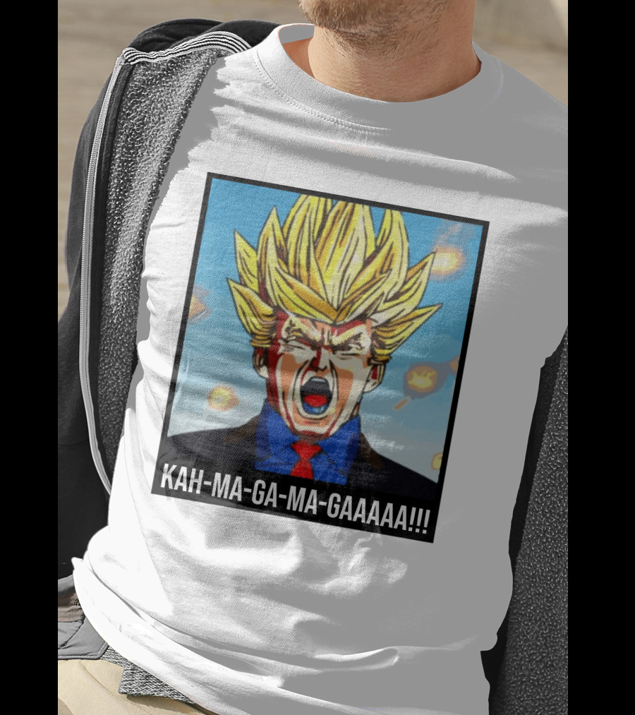 KAH-MA-GA-MA-GAAAAA Super Saiyan Scream T-Shirt