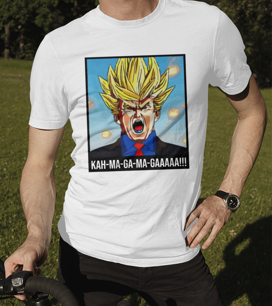 KAH-MA-GA-MA-GAAAAA Super Saiyan Scream T-Shirt