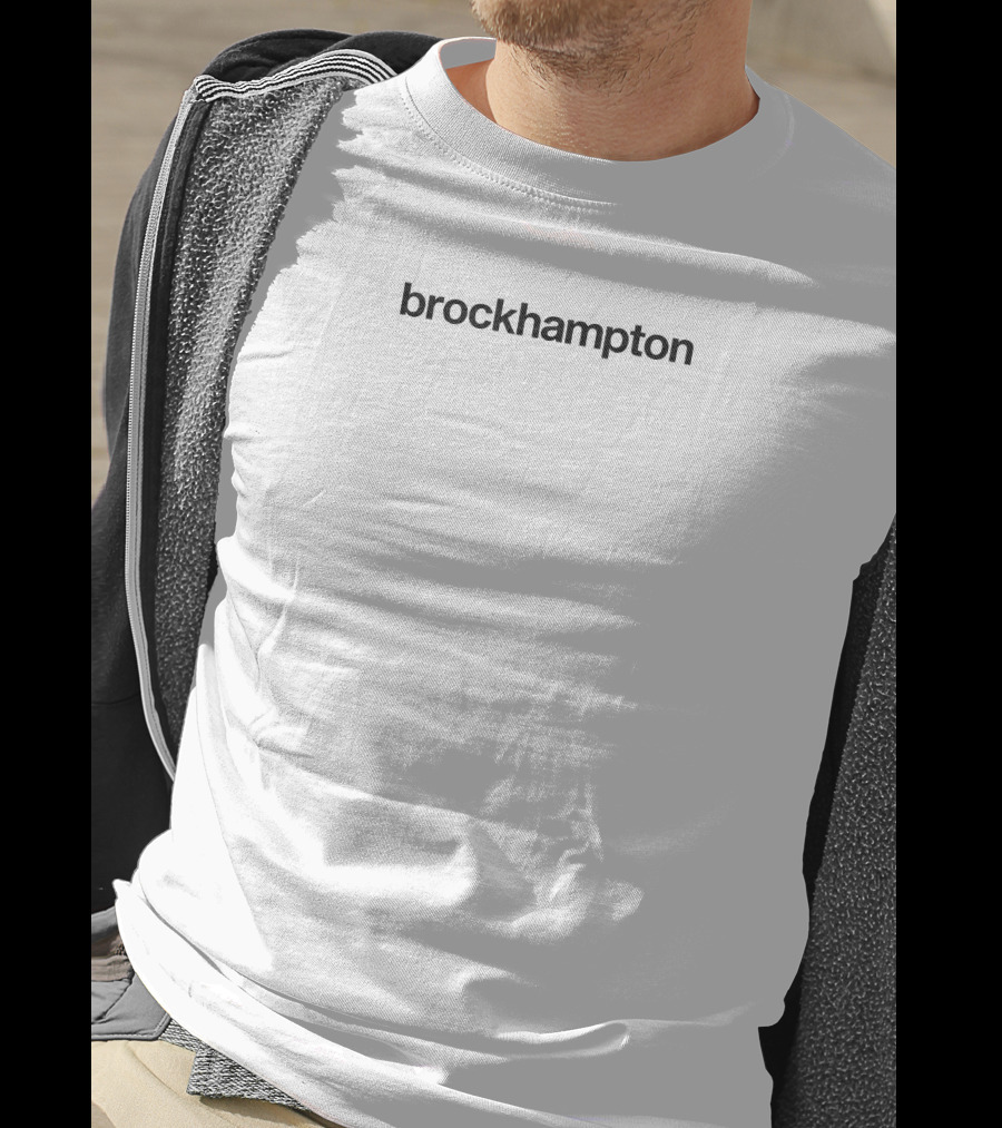 Brockhampton Bh Bold Text Black T-Shirt