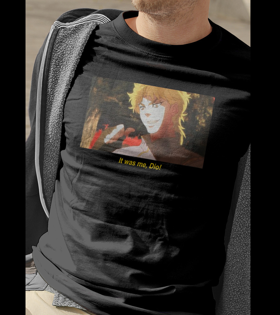 It Was Me, Dio JoJo's Bizarre Adventure Iconic Scene T-Shirt