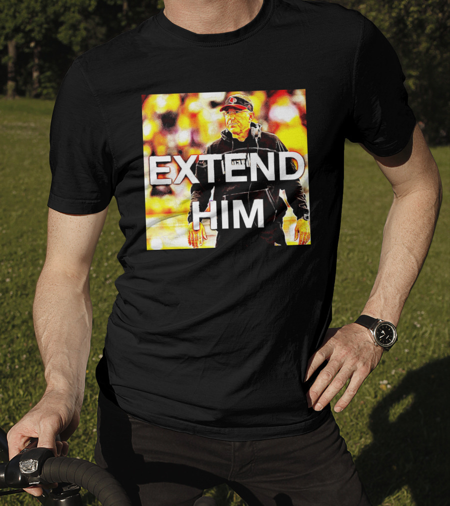 EXTEND HIM Coach With Headset And Red Cap T-Shirt