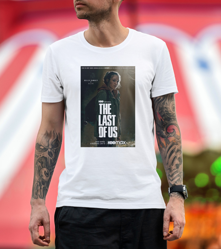 HBO Original The Last of Us Bella Ramsey Ellie New Series Streaming Jan 15 HBO Max T-Shirt