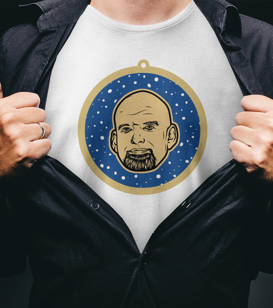 Fetterman Christmas Ornament Winter Decoration T-Shirt