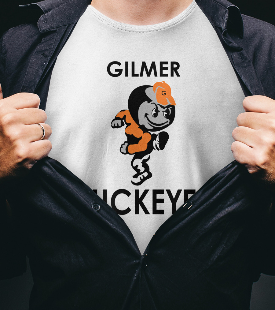 Gilmer Buckeyes Football Mascot Gilmer Texas T-Shirt