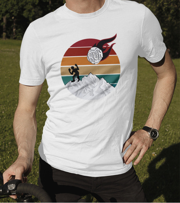 Let's Game It Out Run Meteor Mountain Adventure T-Shirt