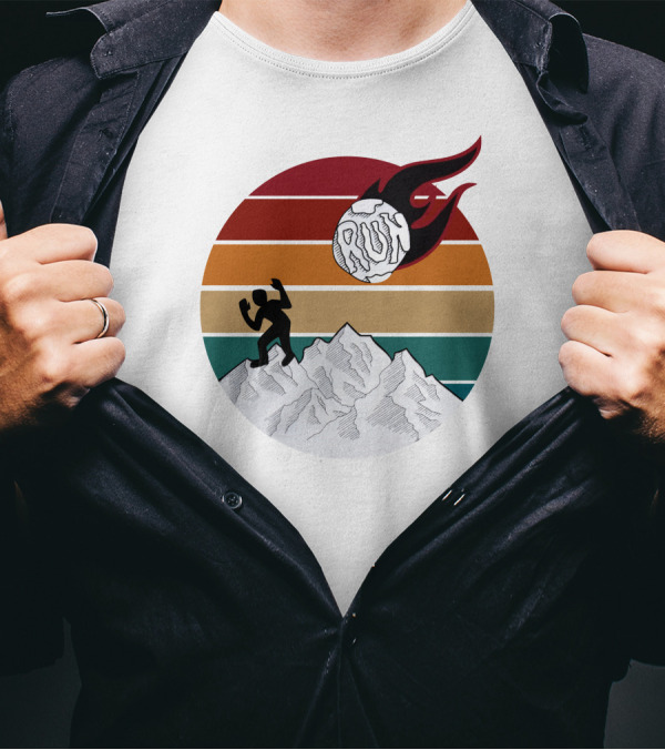 Let's Game It Out Run Meteor Mountain Adventure T-Shirt