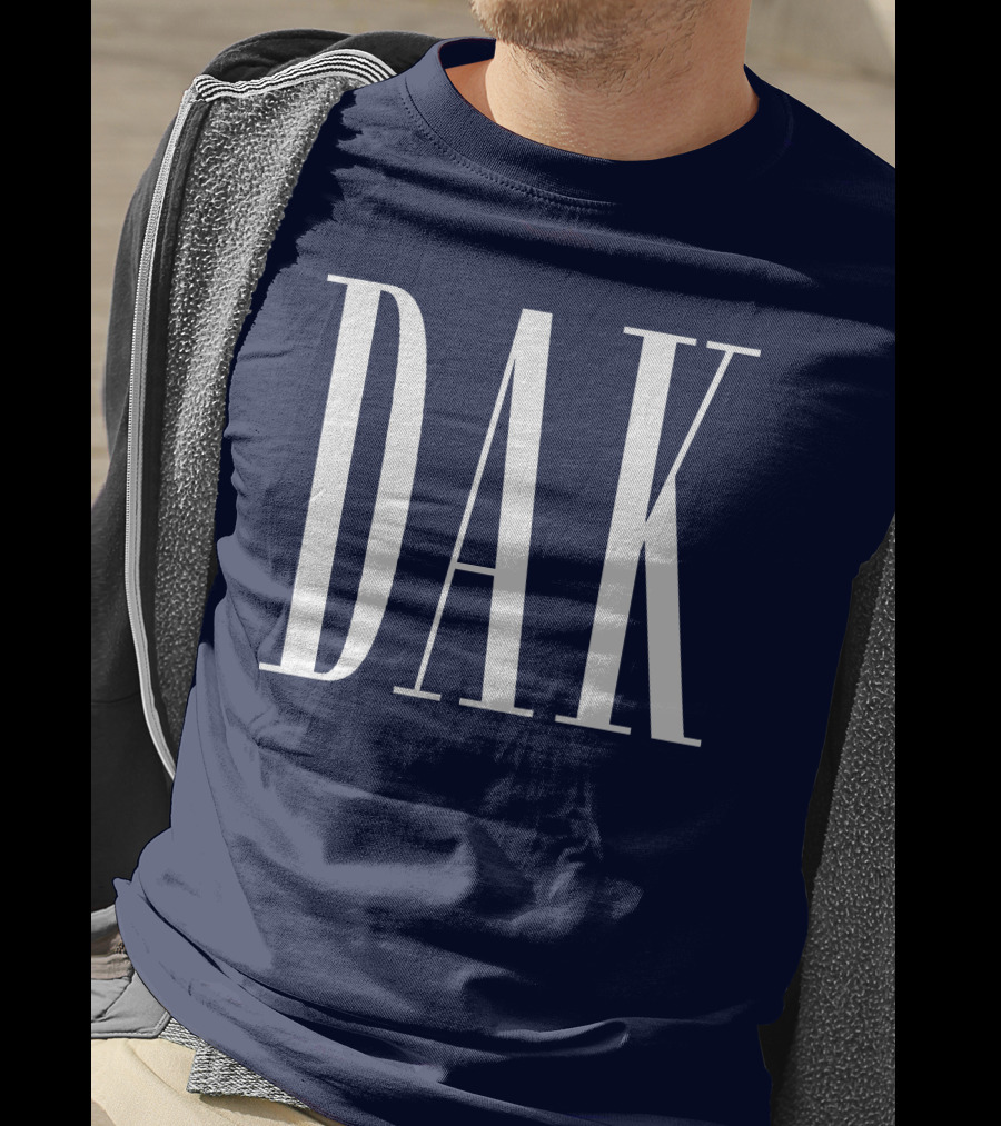 DAK Cowboys Quarterback Football Fan Gear T-Shirt