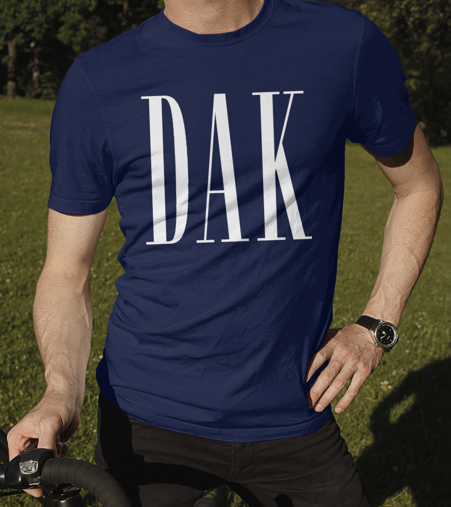 DAK Cowboys Quarterback Football Fan Gear T-Shirt