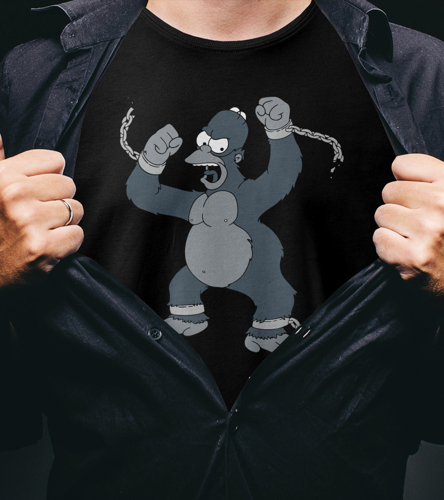 King Homer The Simpsons Matt Groening T-Shirt