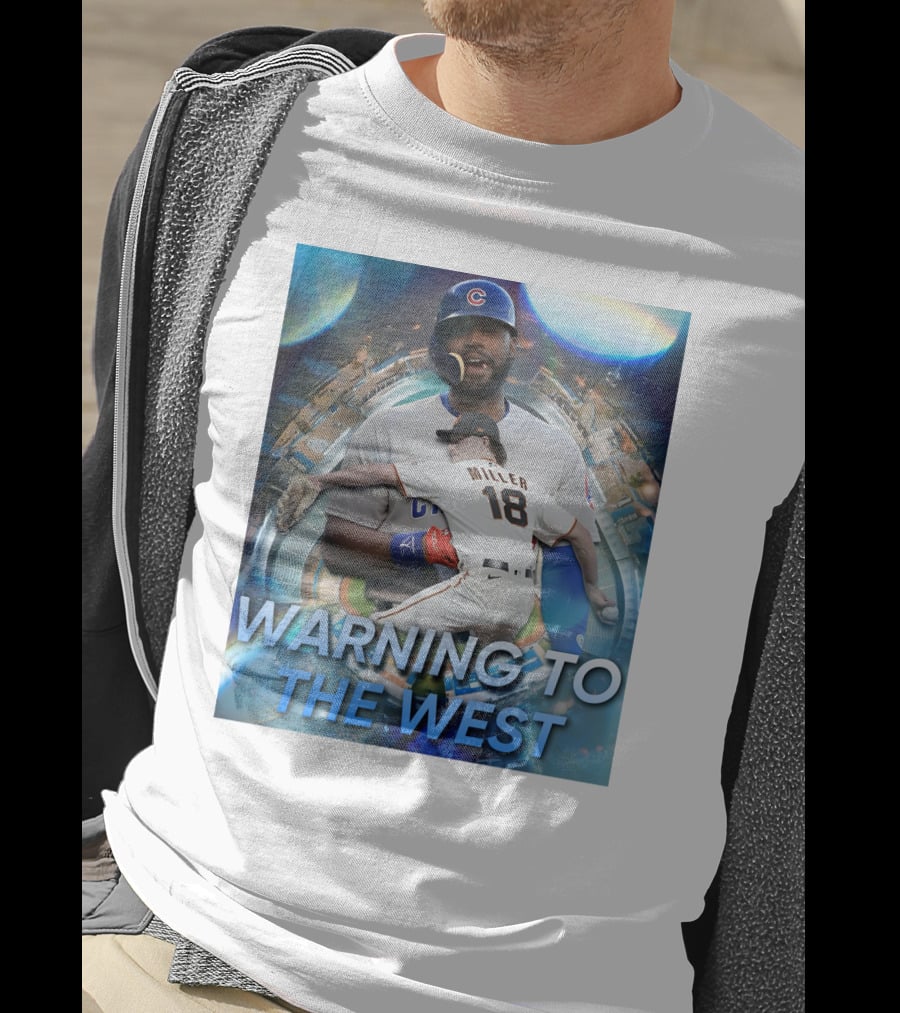 Warning To The West Miller 18 Baseball Showdown T-Shirt
