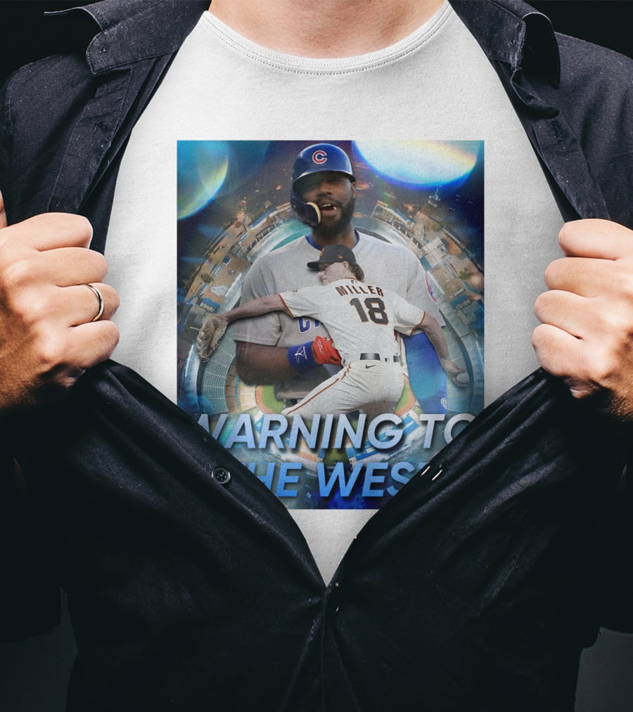 Warning To The West Miller 18 Baseball Showdown T-Shirt