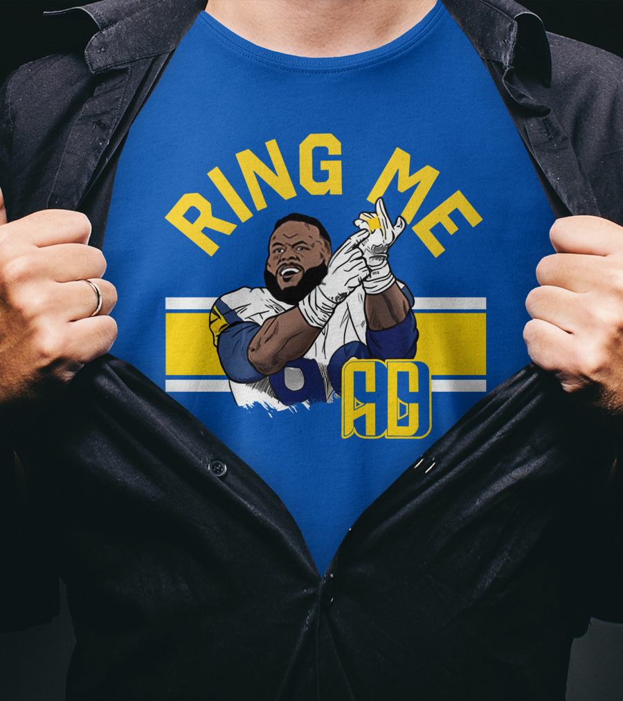 Ring Me Aaron Donald 99 Football Champion Player T-Shirt