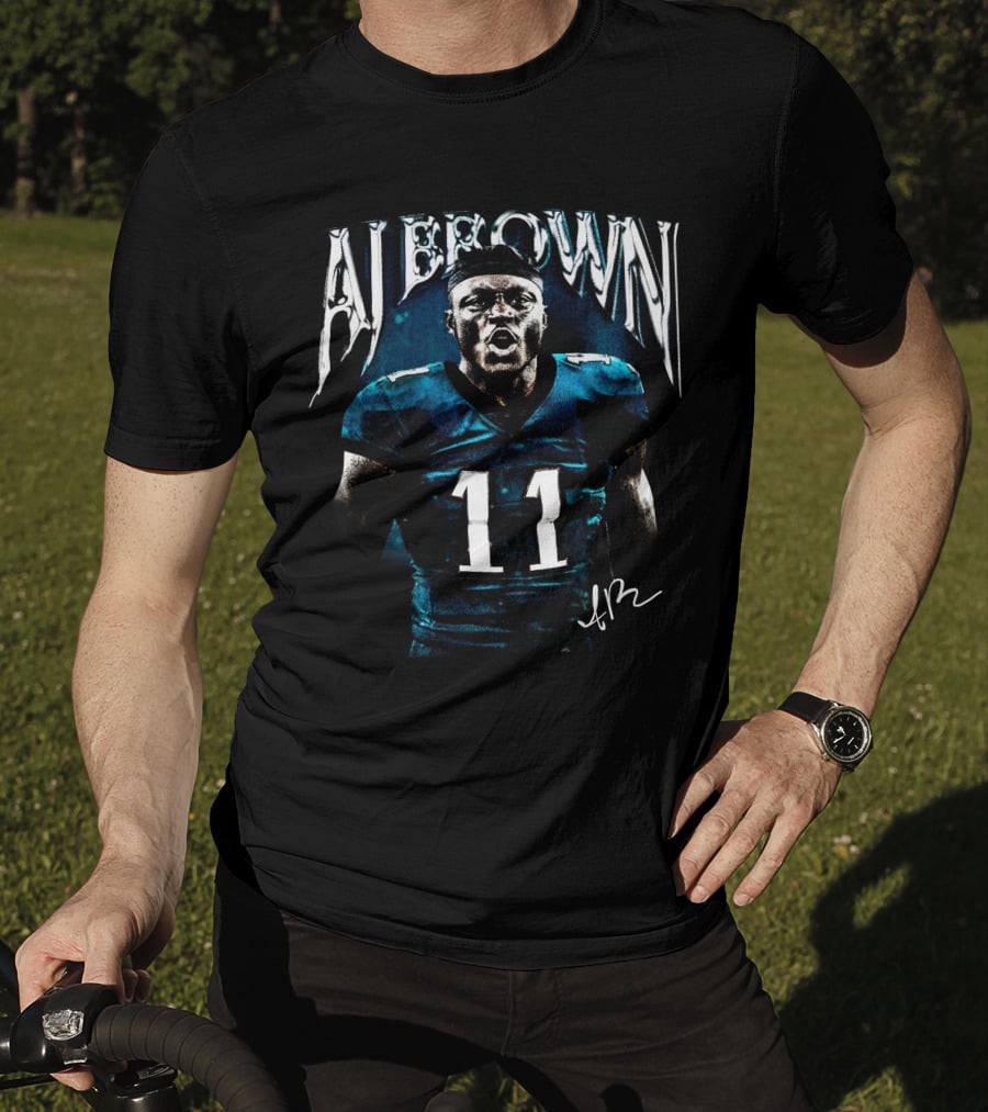 AJ Brown Number 11 T-Shirt