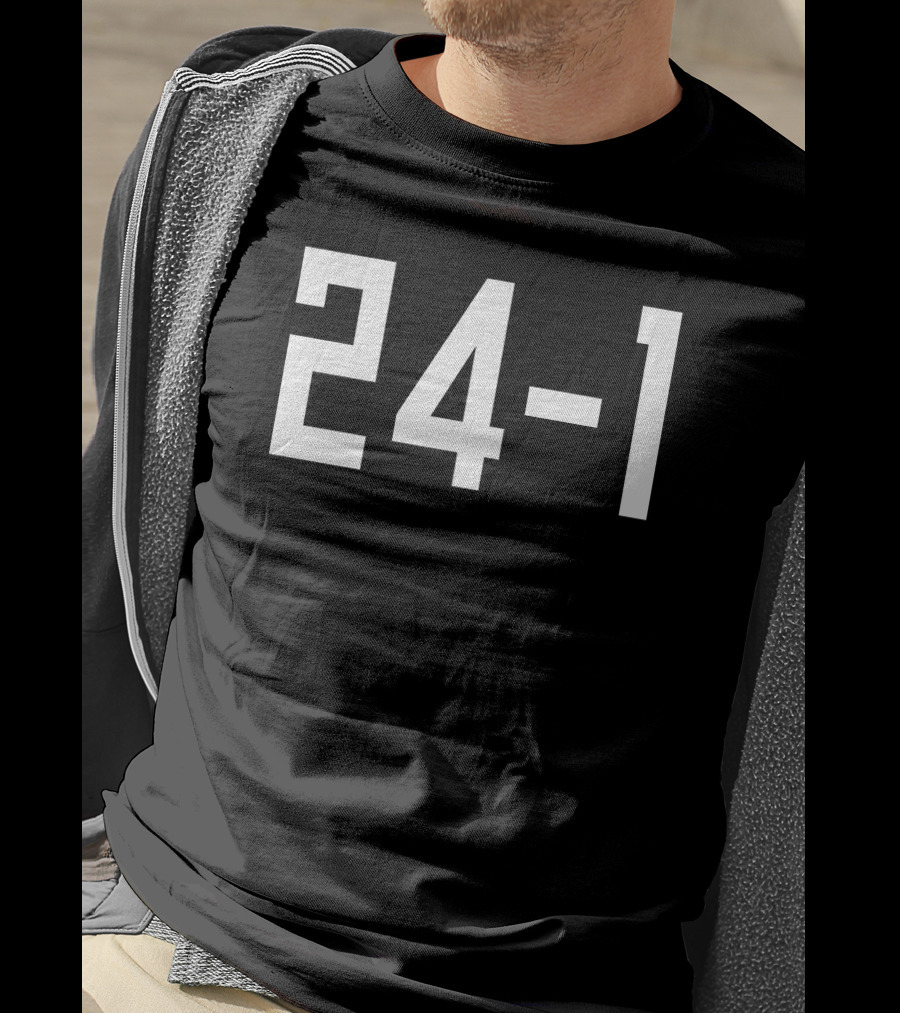 24-1 Sports Record Reference T-Shirt