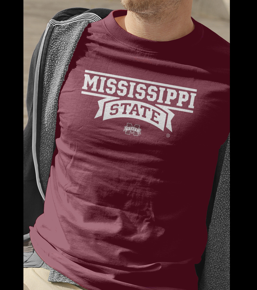 Mississippi State University Bulldogs M State Wordmark T-Shirt