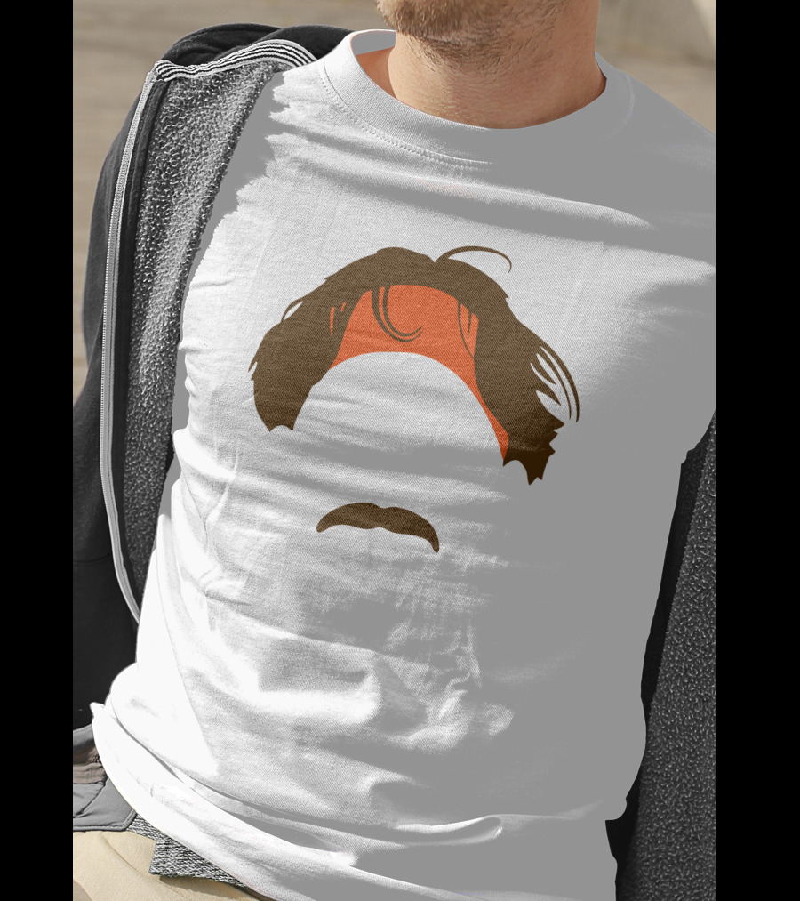 The Bvp Headband And Mustache T-Shirt