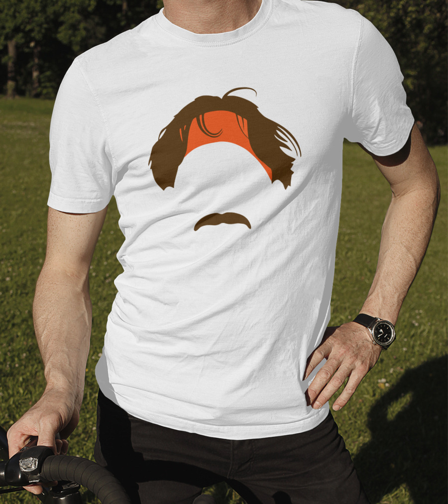 The Bvp Headband And Mustache T-Shirt