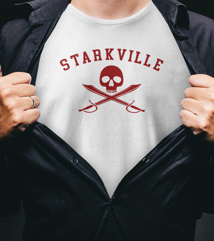 Starkville Skull Crossed Swords T-Shirt