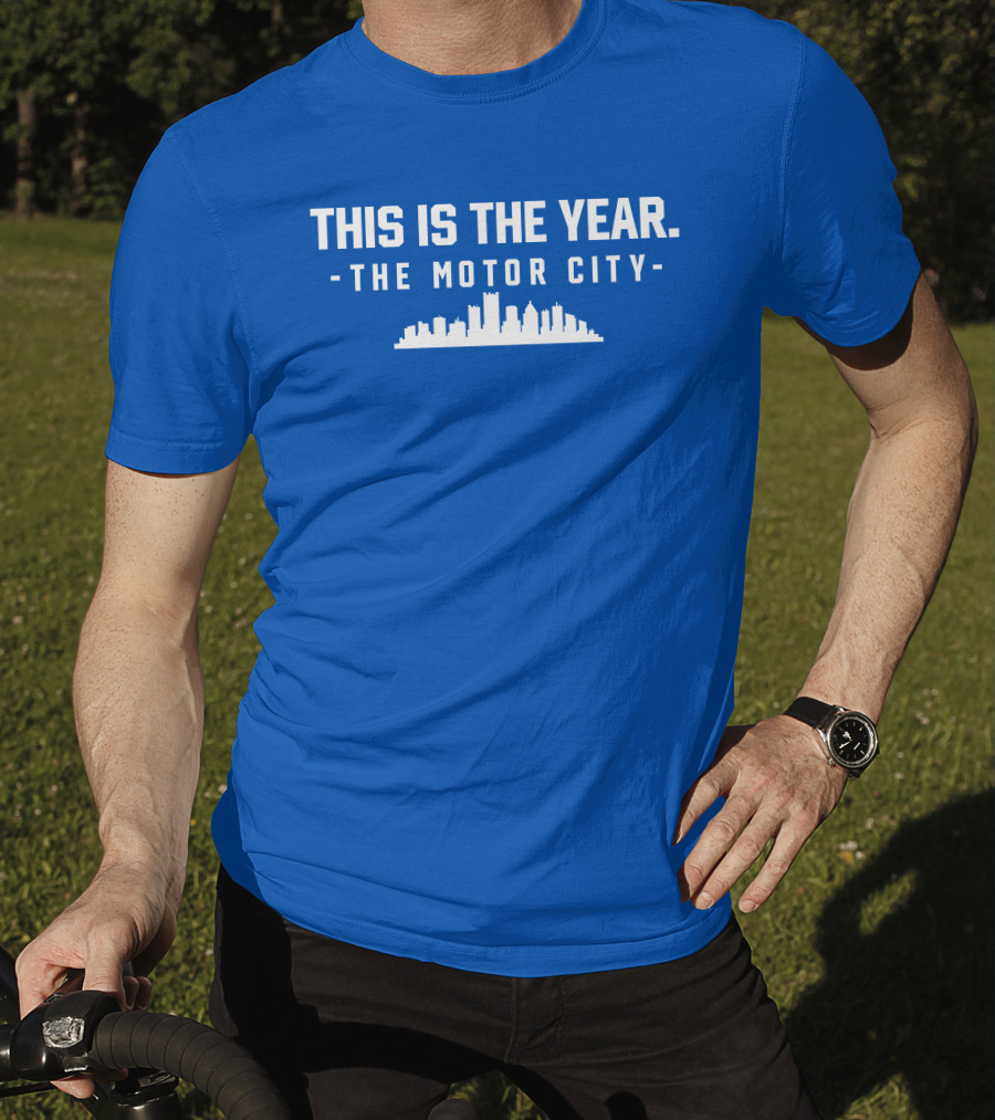 This Is The Year The Motor City Skyline T-Shirt