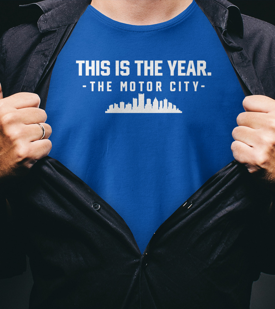 This Is The Year The Motor City Skyline T-Shirt