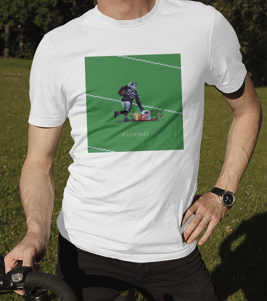 Chandler Jones Football Action Scene T-Shirt