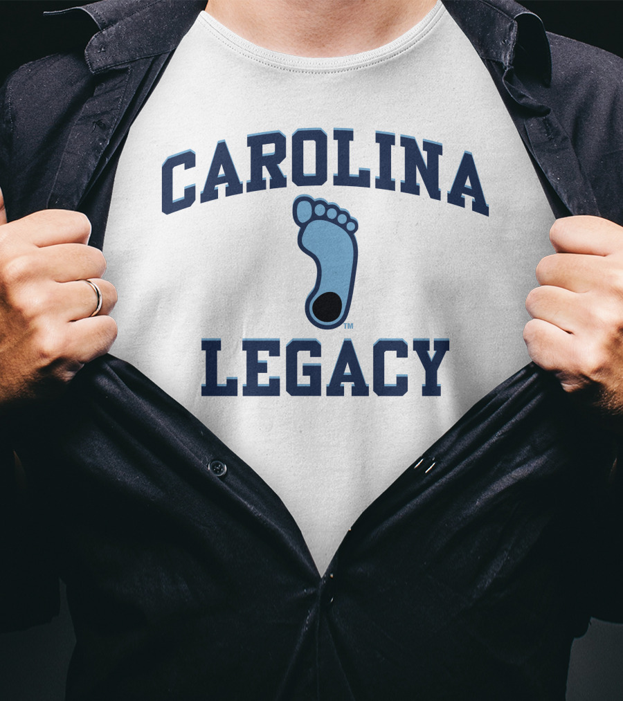 Carolina Legacy Born Bred Dead Footprint T-Shirt