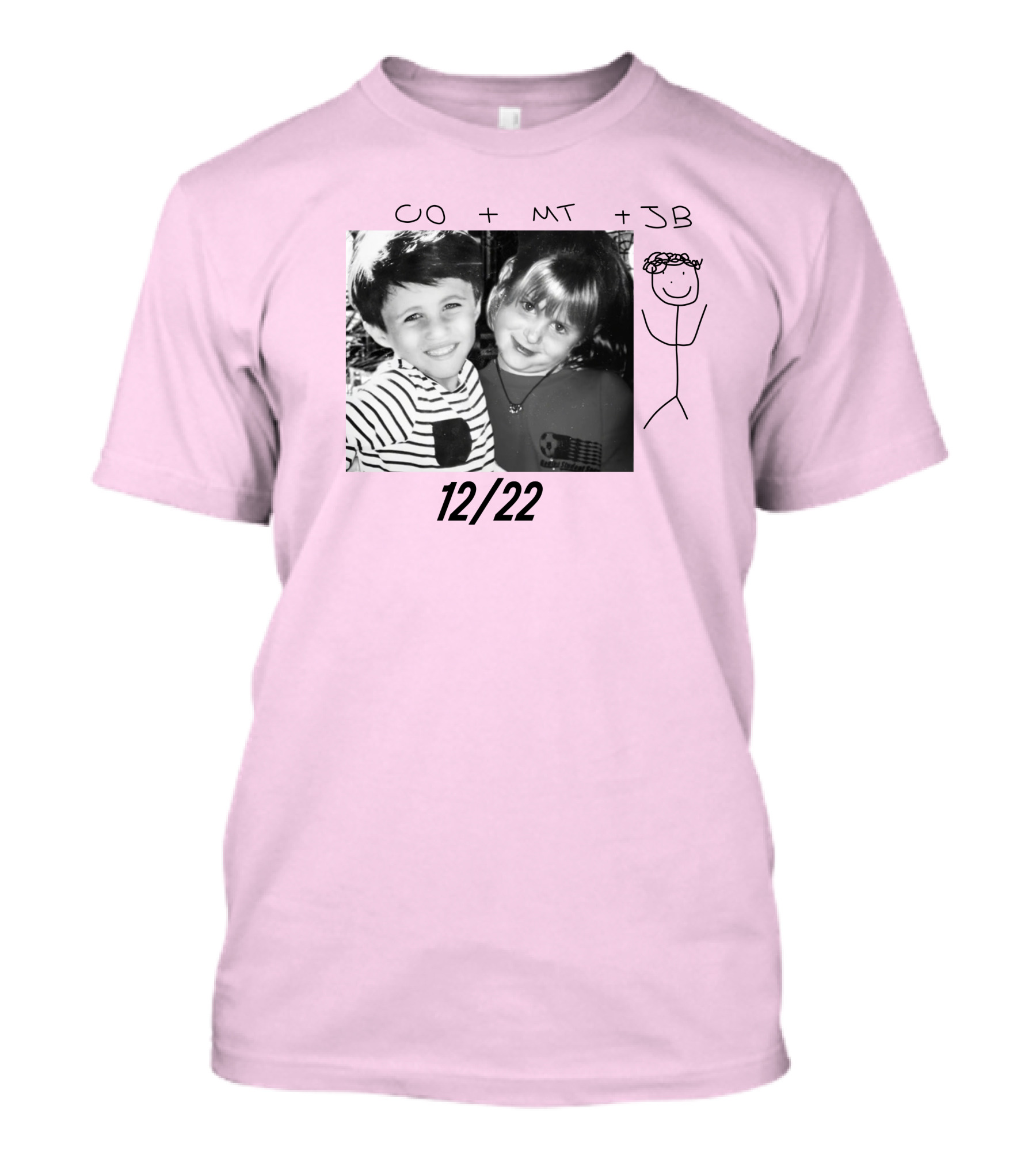 Chris Olsen Meghan Trainor Joshua Bassett CO MT JB 12/22 T-Shirt