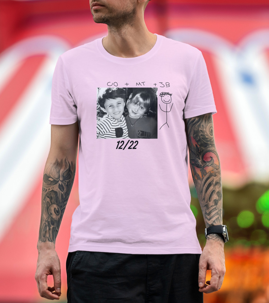 Chris Olsen Meghan Trainor Joshua Bassett CO MT JB 12/22 T-Shirt