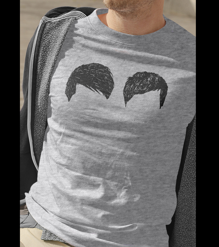 Dan And Phil Fringe Hair Iconic T-Shirt