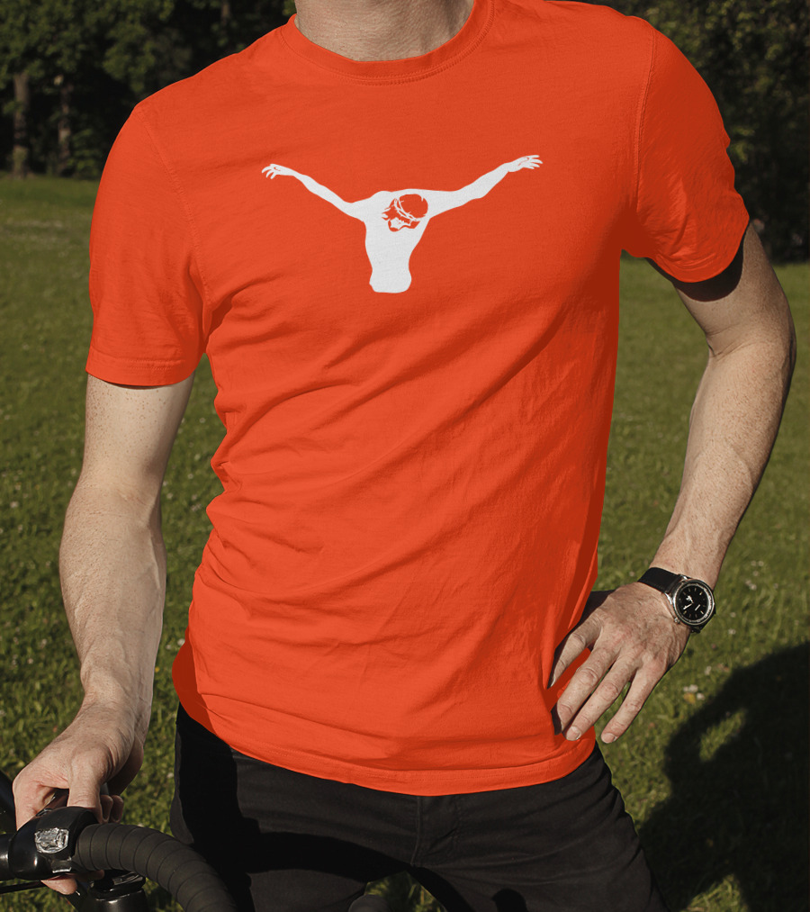 Touchdown Jesus Texas Football Fan Art Notre Dame Texas Longhorns Combo T-Shirt