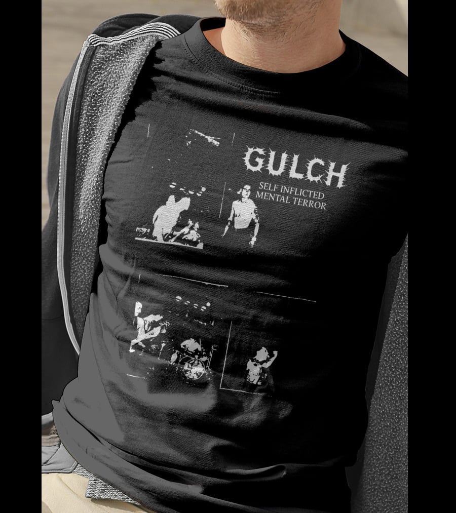 Gulch Self Inflicted Mental Terror Live Concert T-Shirt