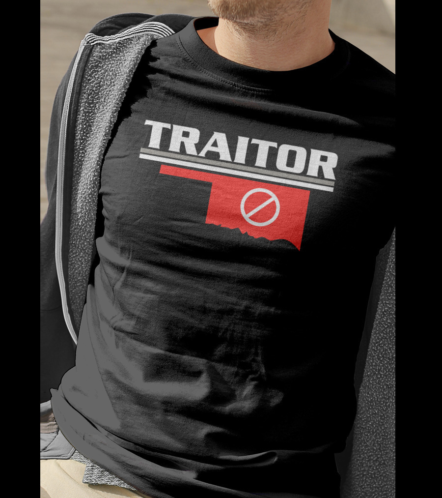 Traitor Oklahoma Map T-Shirt
