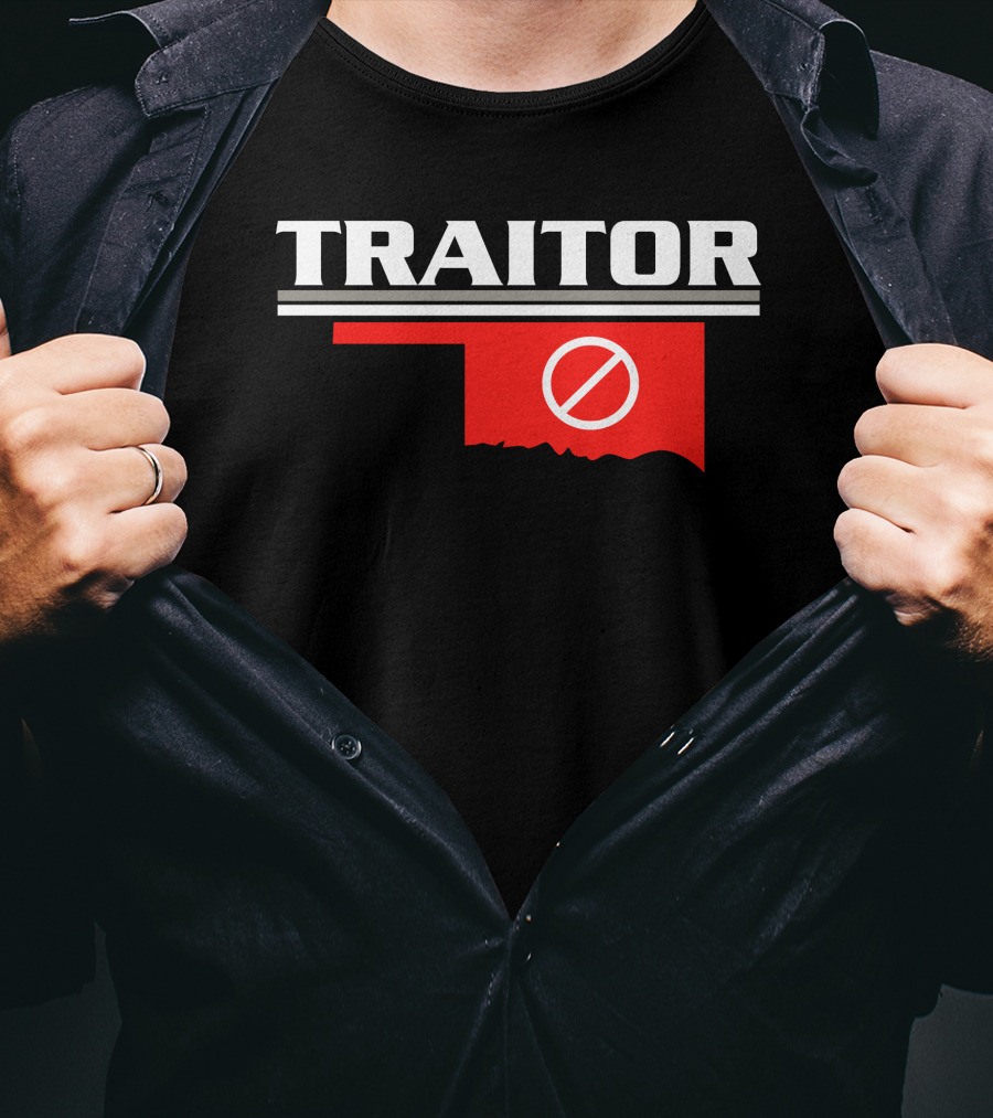Traitor Oklahoma Map T-Shirt