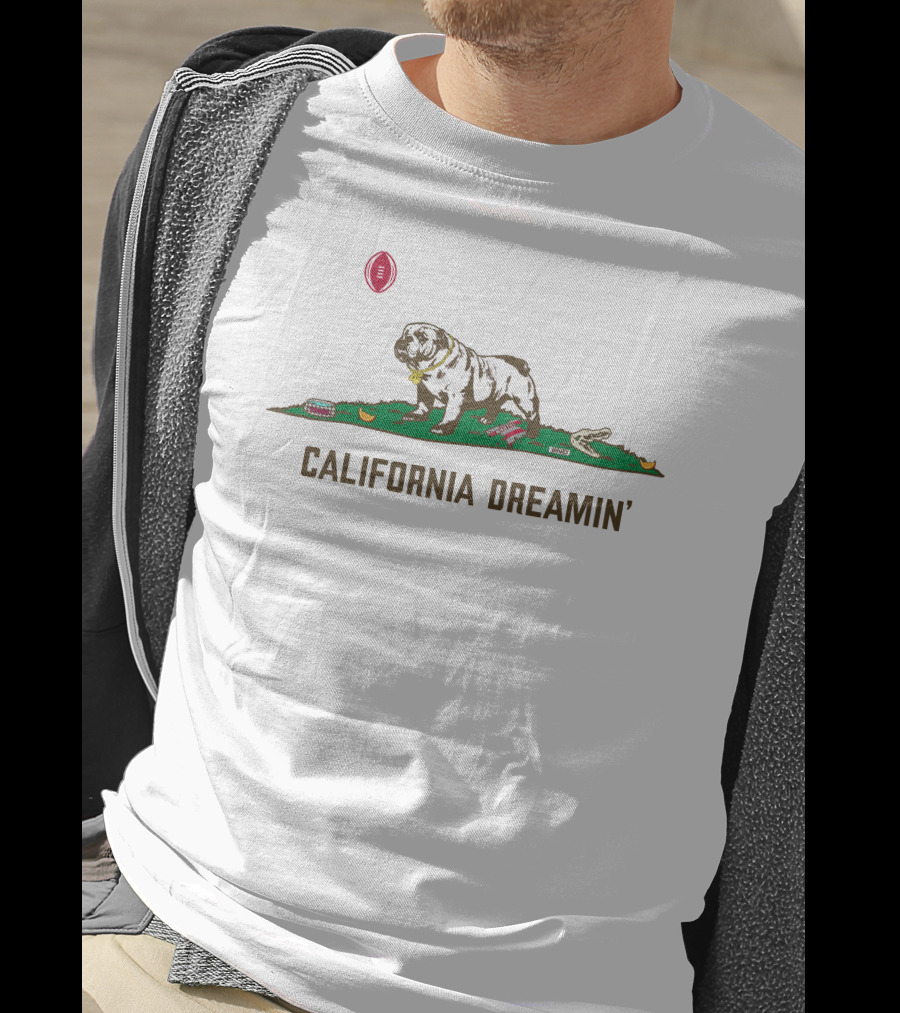 Georgia Football Bulldog California Dreamin' T-Shirt