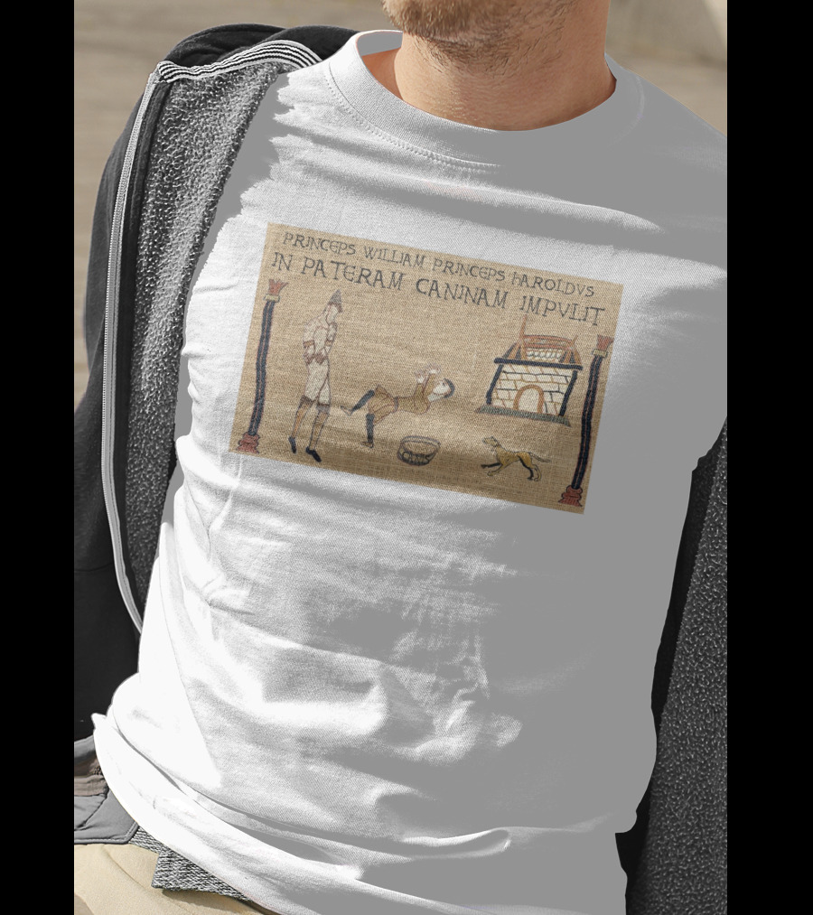 Princeps William Princeps Haroldvs In Pateram Cannam Impvlit T-Shirt
