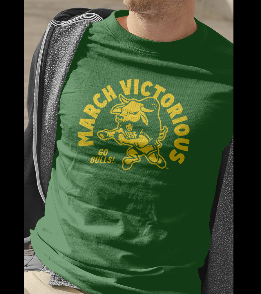 March Victorious USF Go Bulls T-Shirt
