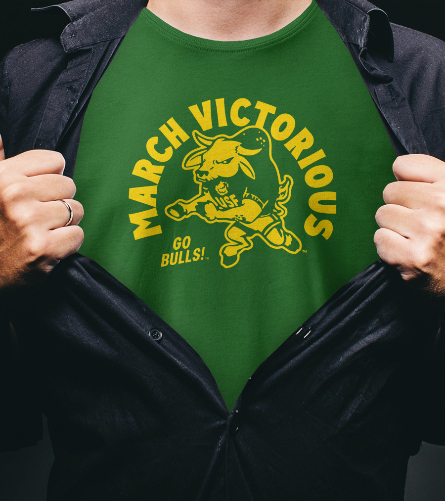 March Victorious USF Go Bulls T-Shirt