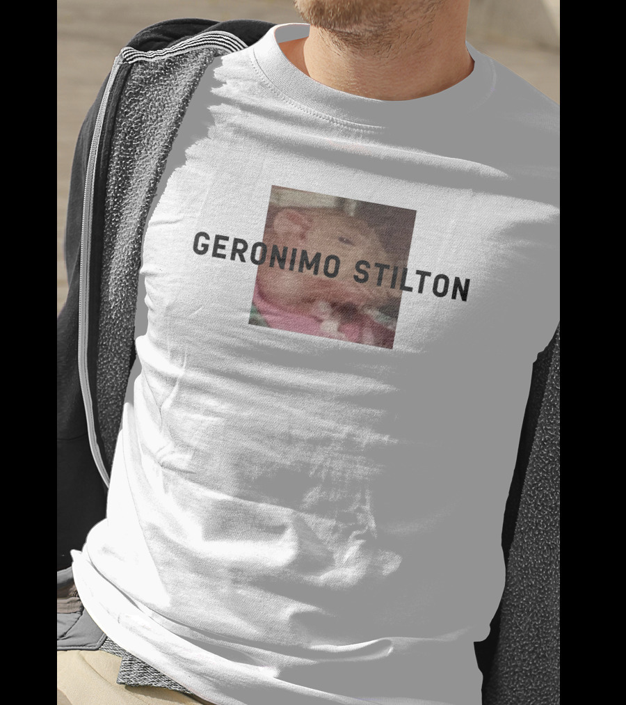 Geronimo Stilton Rata Apretando El Puno T-Shirt