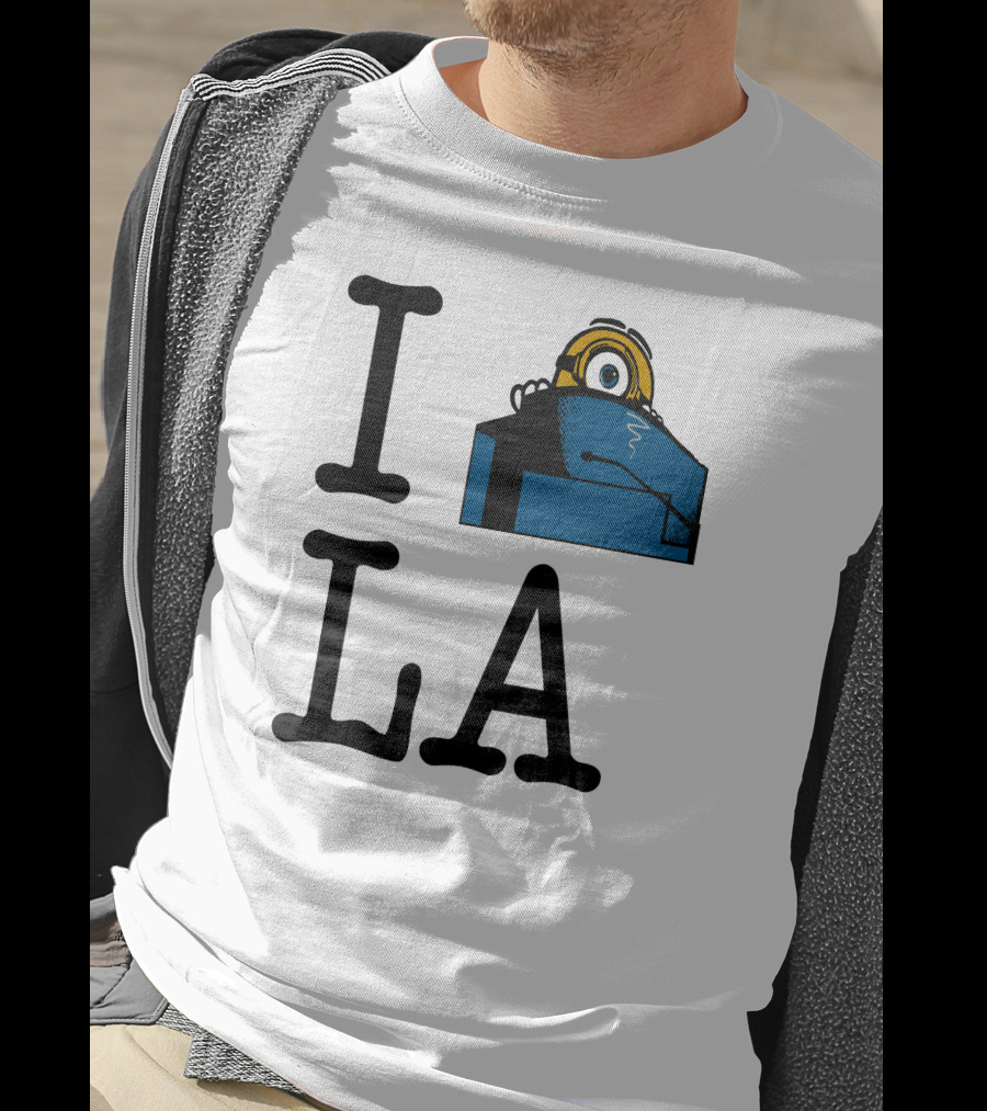 I Love Yellow Guy LA T-Shirt