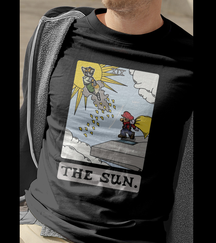 Noah The Sun XIX Tarot Mario T-Shirt